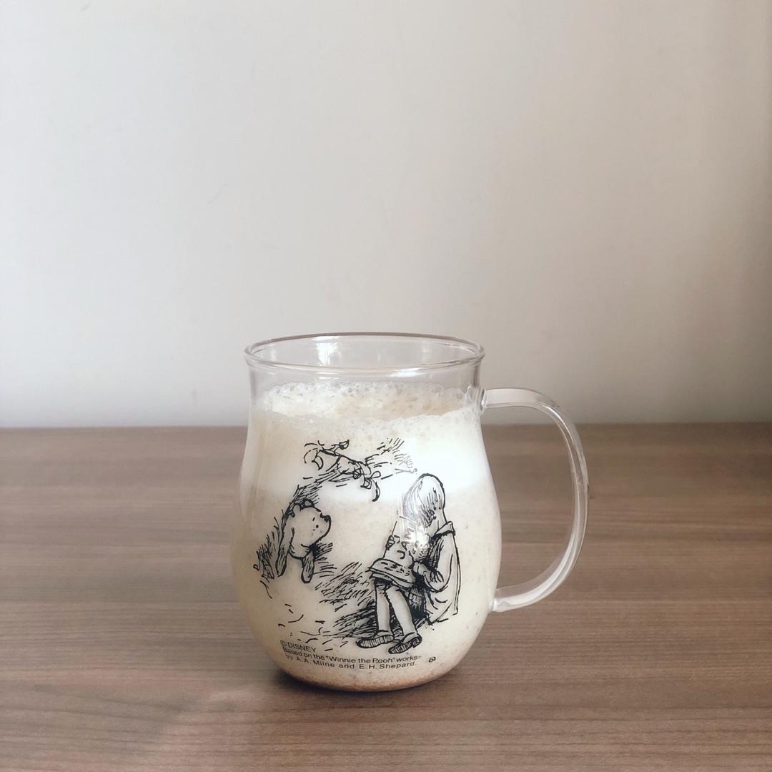 生姜肉桂燕麦特浓牛奶暖饮——姨妈小天使【健康饮品】