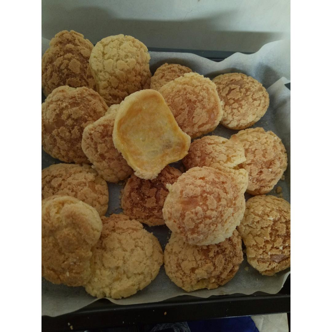 十分美味的酥皮泡芙