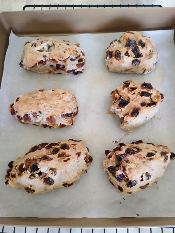 空气炸锅烤无糖无油欧包