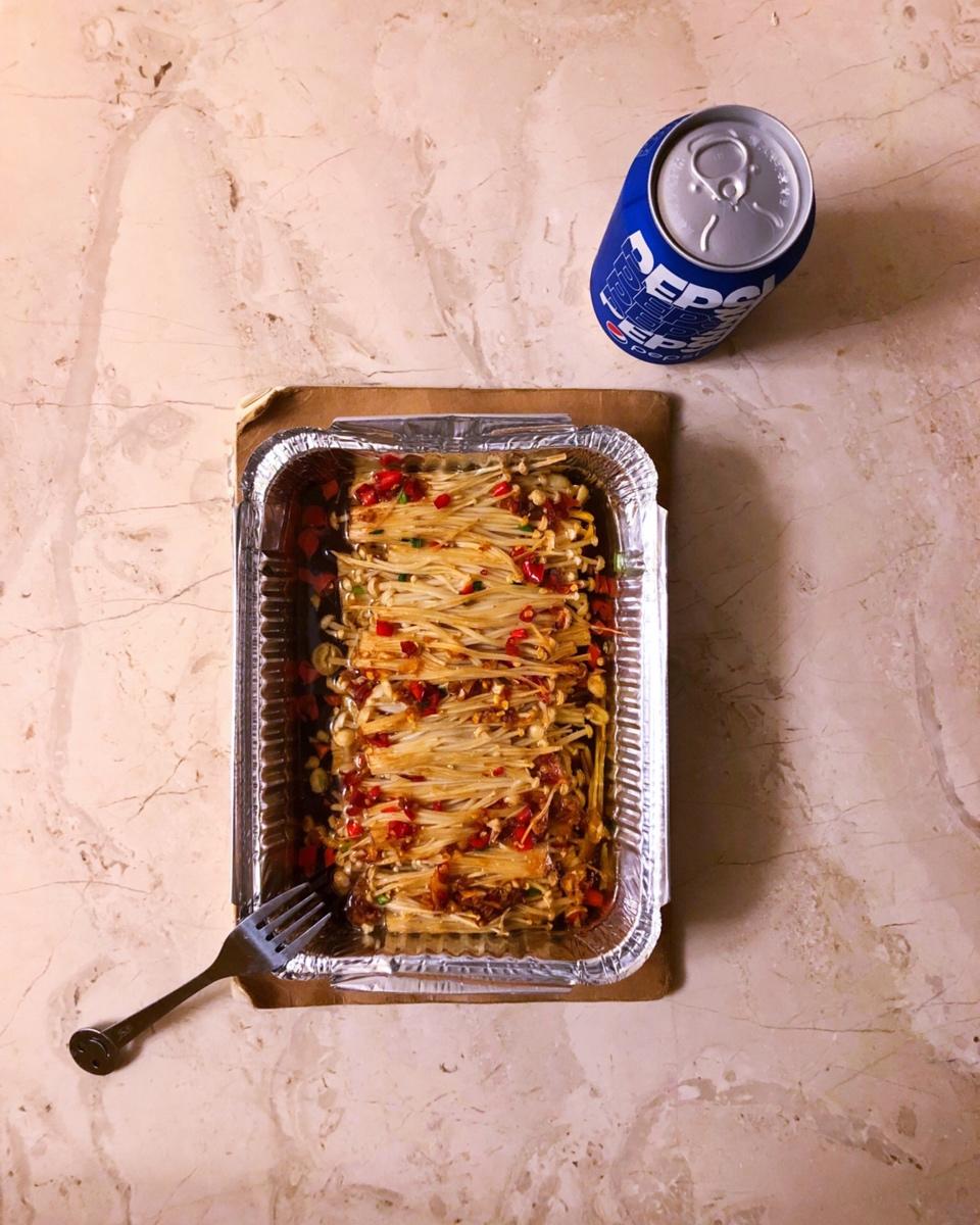 蒜蓉烤金针菇（烤箱版）