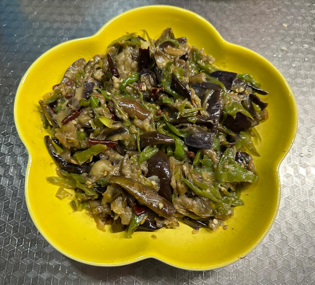 茄子🍆炒青椒