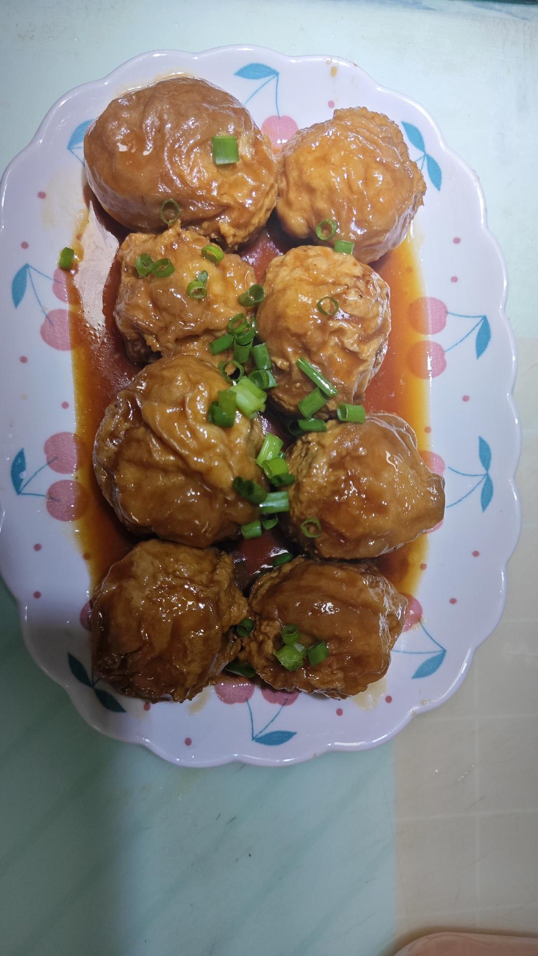超超超超超好吃的上海家常菜：油面筋包肉