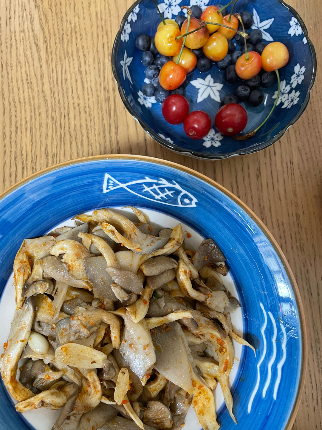 孜然平菇