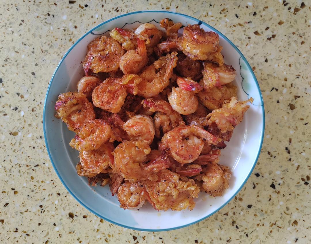 绝对不能错过！好吃到舔盘的椒盐大虾🦐