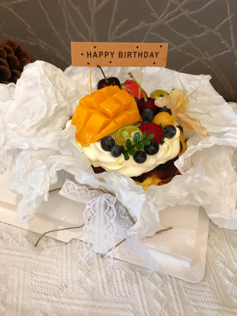 超简单巨好吃·零失败🔥巴斯克烤芝士蛋糕(6寸)