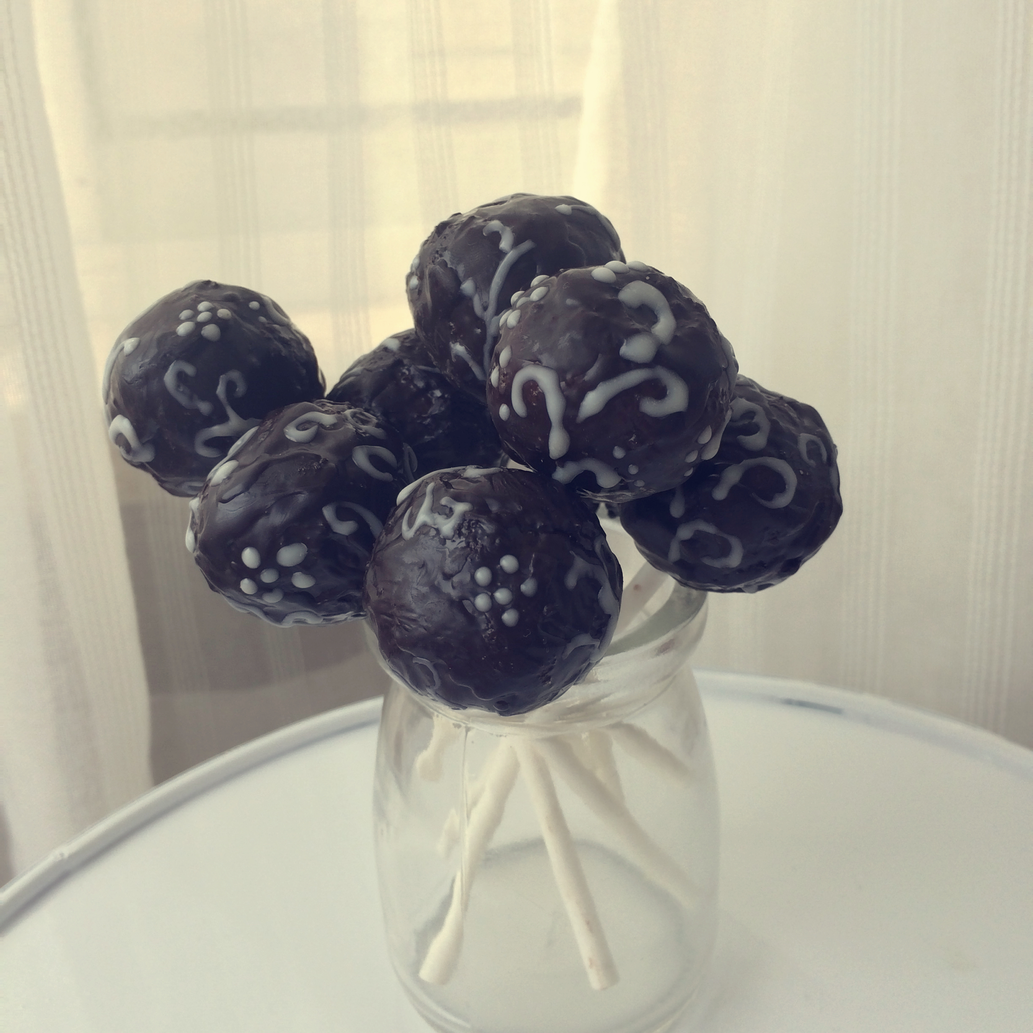 棒棒糖蛋糕 cake pops 做法