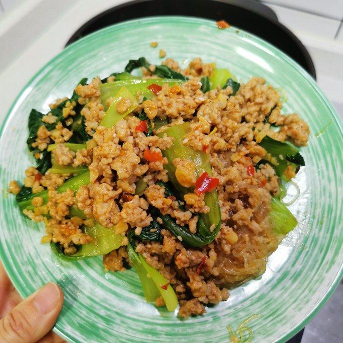 蚂蚁上树(肉末炒粉丝)超下饭‼️十分钟搞定