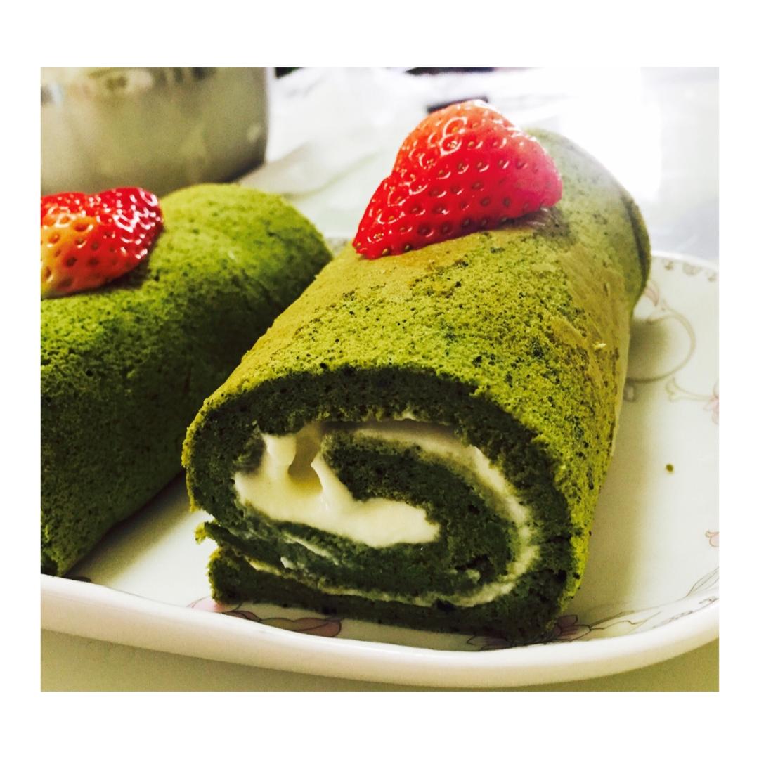 日式抹茶蛋糕卷