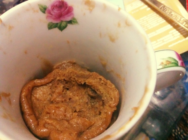 五分钟微波炉蛋糕