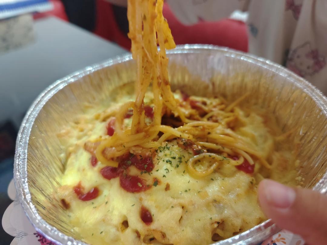 简单的芝士奶油意大利面