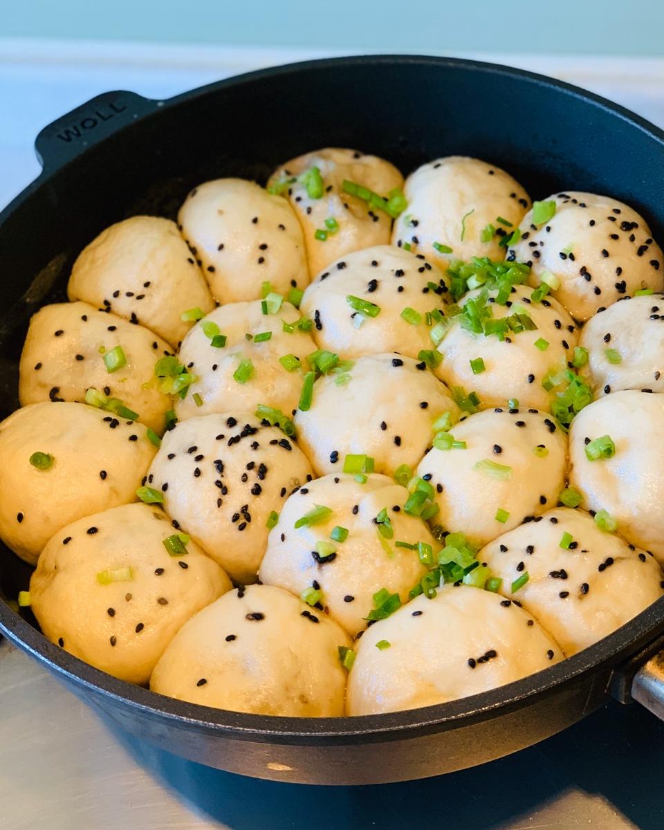 简单美味的生煎包 脆底全发酵『步骤详细』