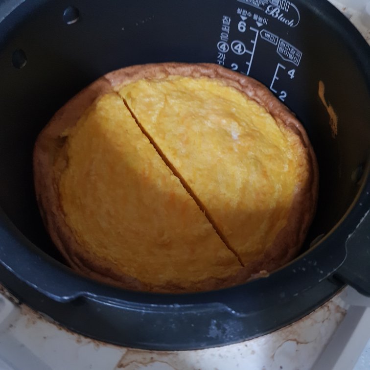 ‼️超级低卡的电饭锅南瓜蛋糕