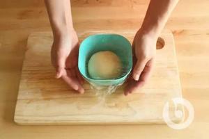 抹茶红豆蛋糕卷面包的做法 步骤5