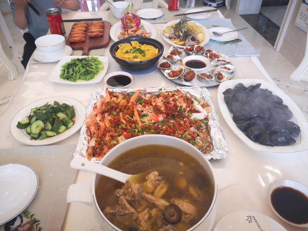高端大气上档次之                烧烤海鲜拼盘🦀️🐟🦐🐚