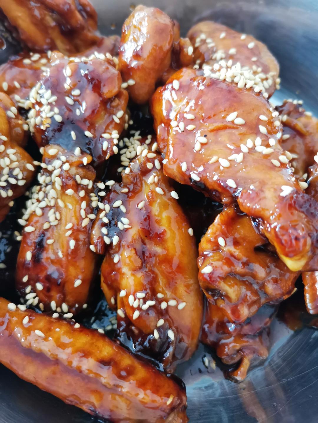 日式蜜汁照烧鸡翅根（好吃到吮指～）