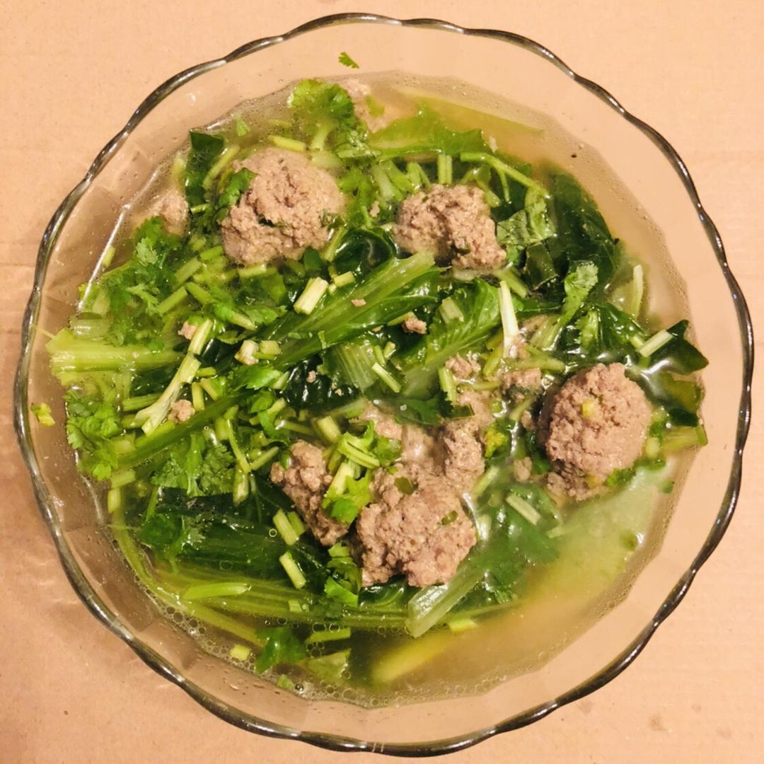 牛肉丸子汤