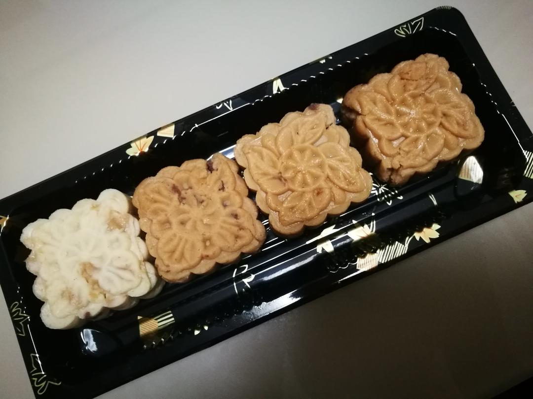 奶香绿豆糕