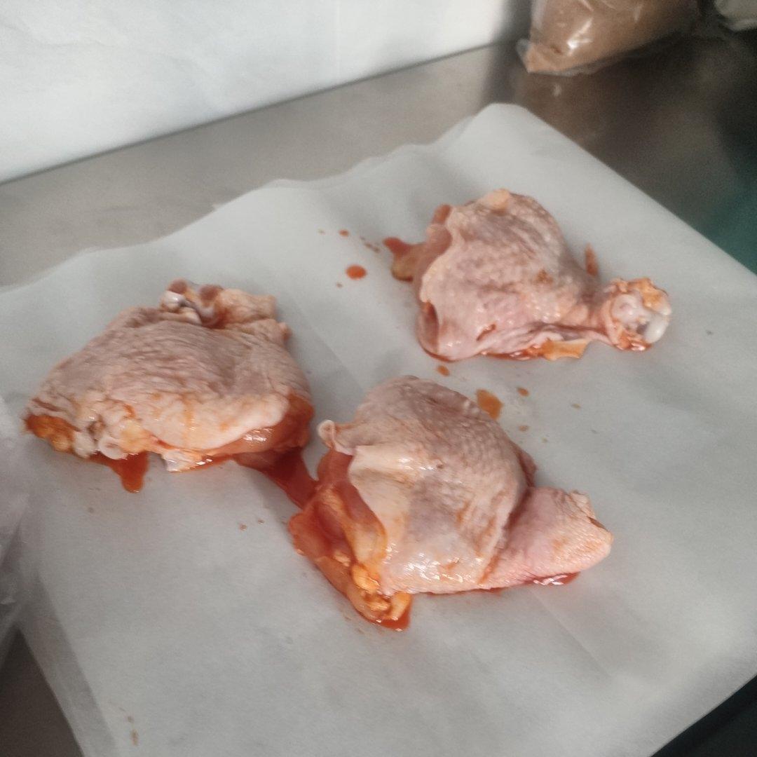 烤箱版奥尔良烤鸡翅根