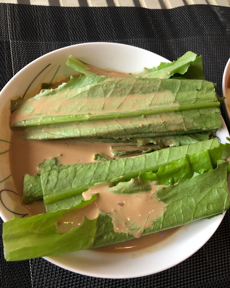 麻酱油麦菜