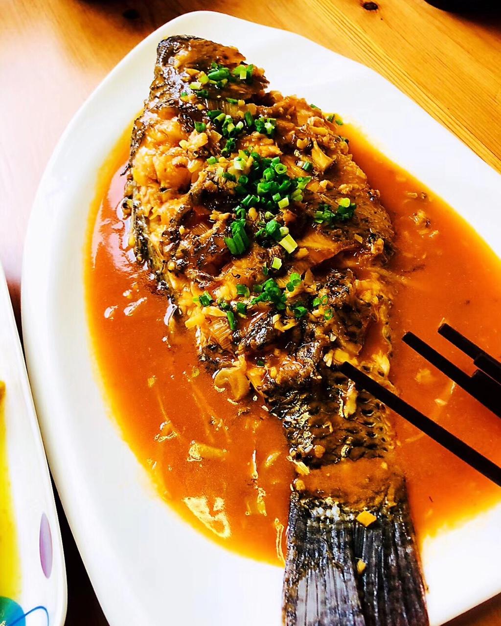 芭比时光机做的糖醋罗非鱼