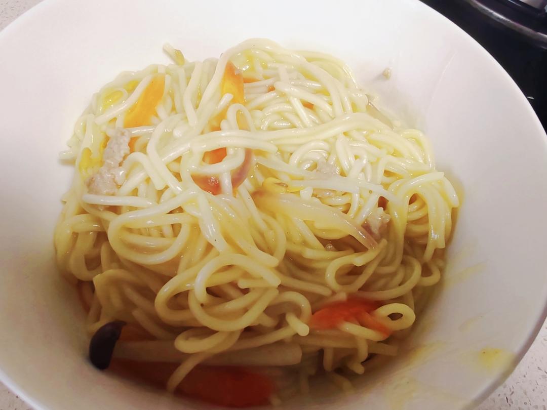 高中生陪读早餐D20-咖喱炒面