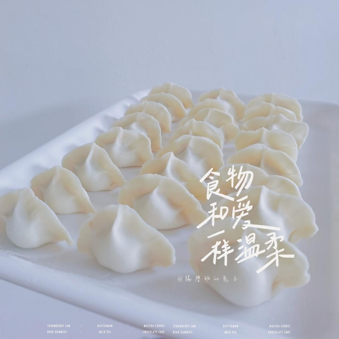 手工揉面三分钟，又韧又薄又好包的饺子皮