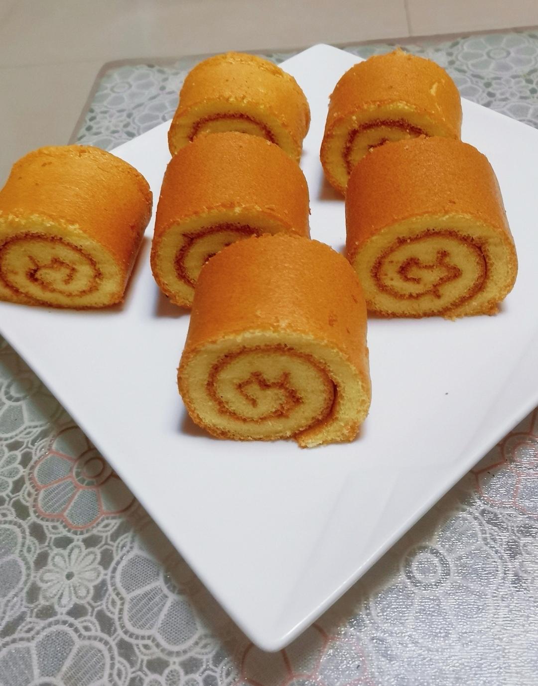 原味蛋糕卷