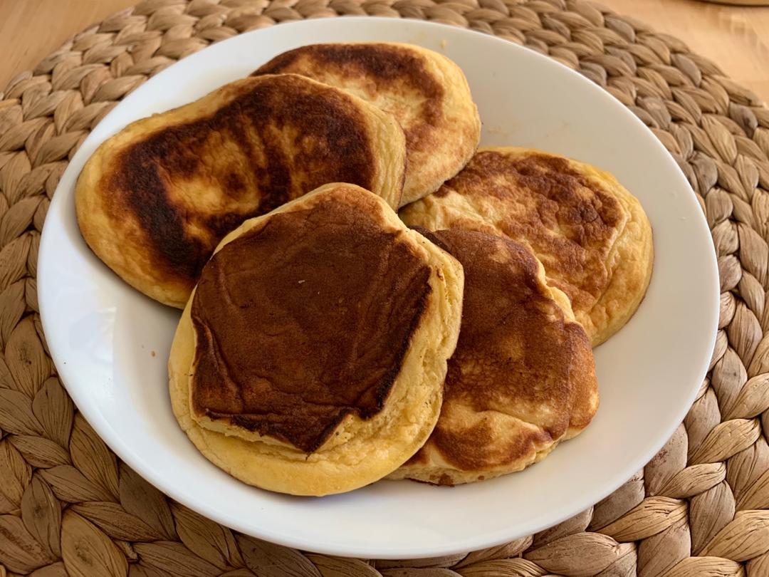 原味无油日式舒芙蕾厚松饼