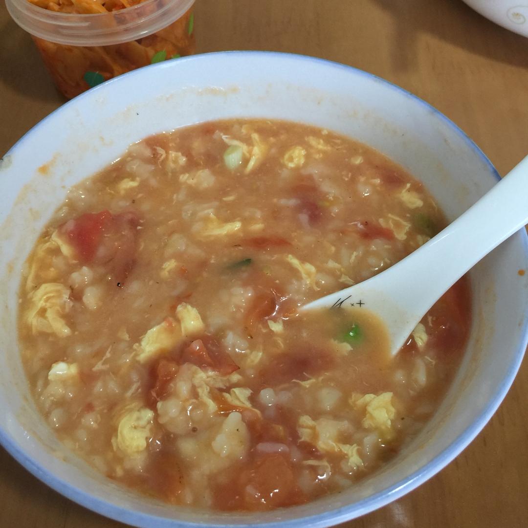 西红柿鸡蛋疙瘩汤