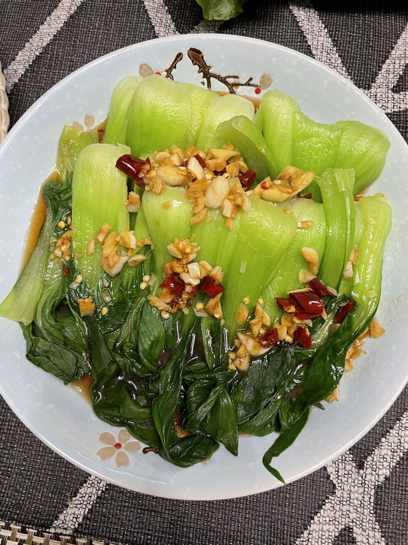 白灼油菜