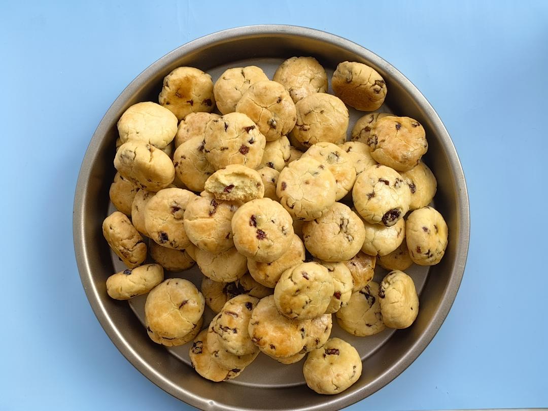 蔓越莓(葡萄)奶酥  适合给孩子的少糖配方😉