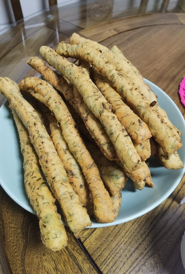 茴香小油条的做法