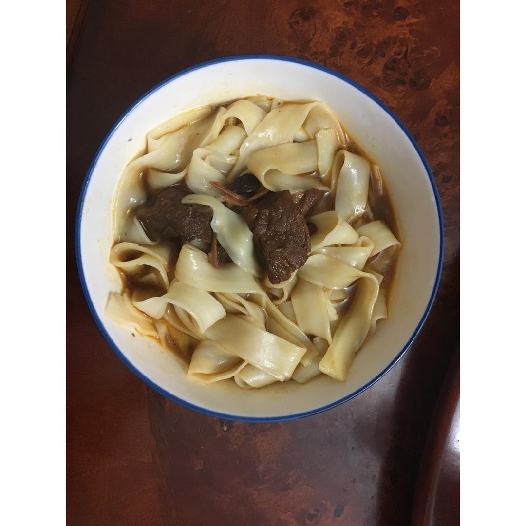 红烧牛肉面