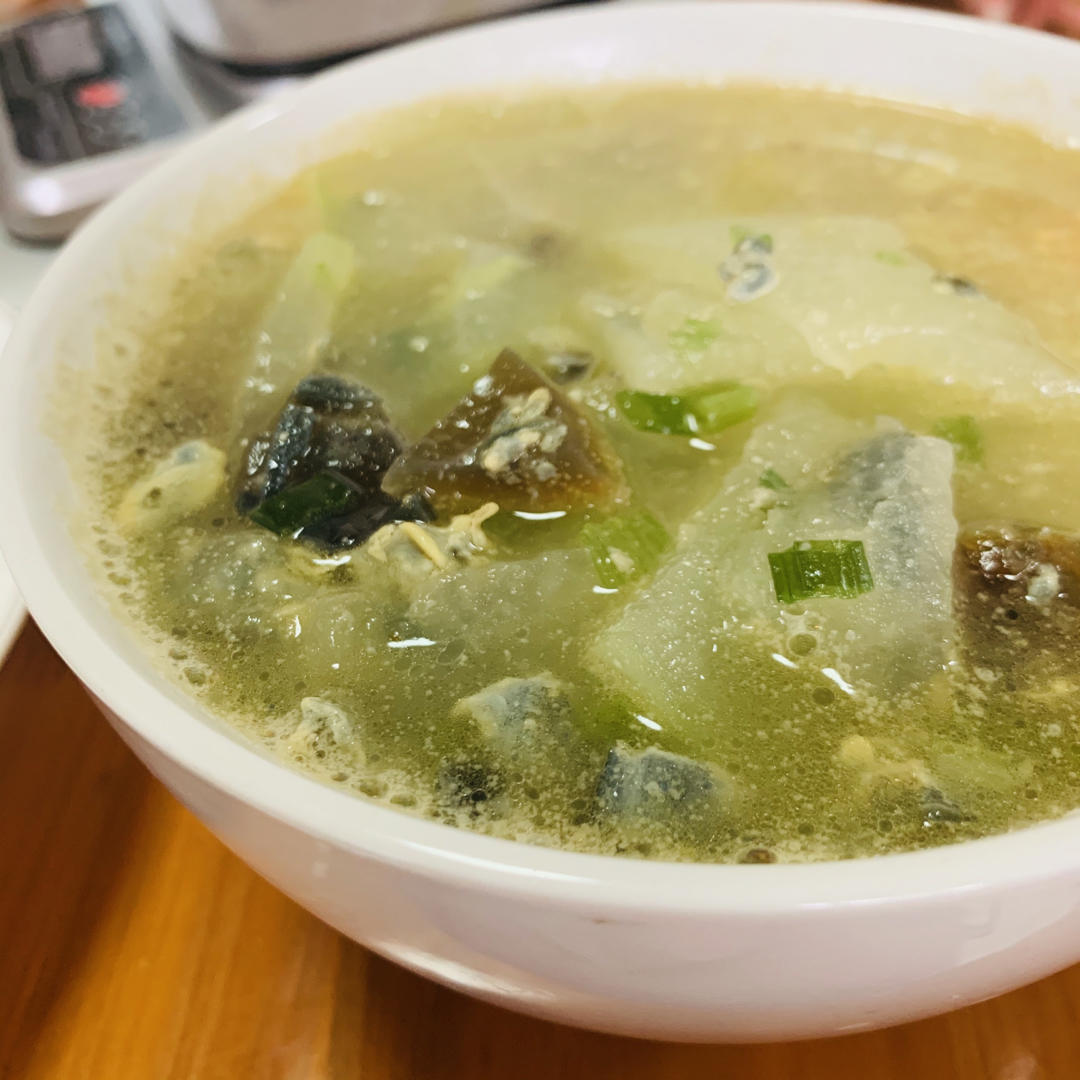 皮蛋冬瓜汤