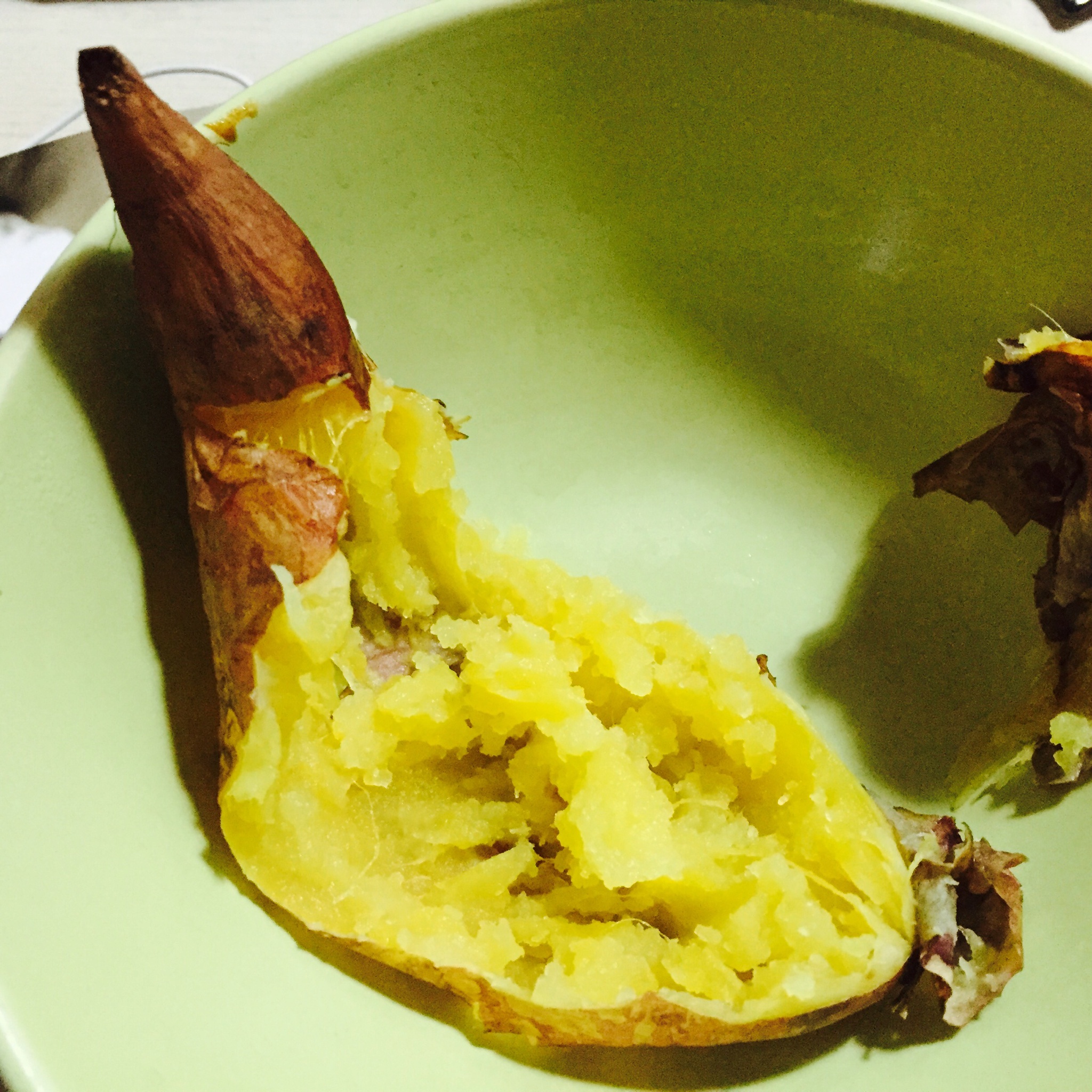电饭煲烀白薯
