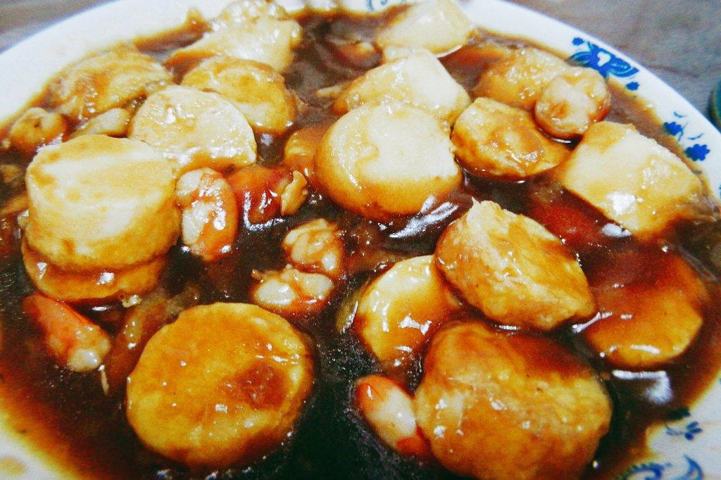 酱汁日本豆腐，炒鸡下饭