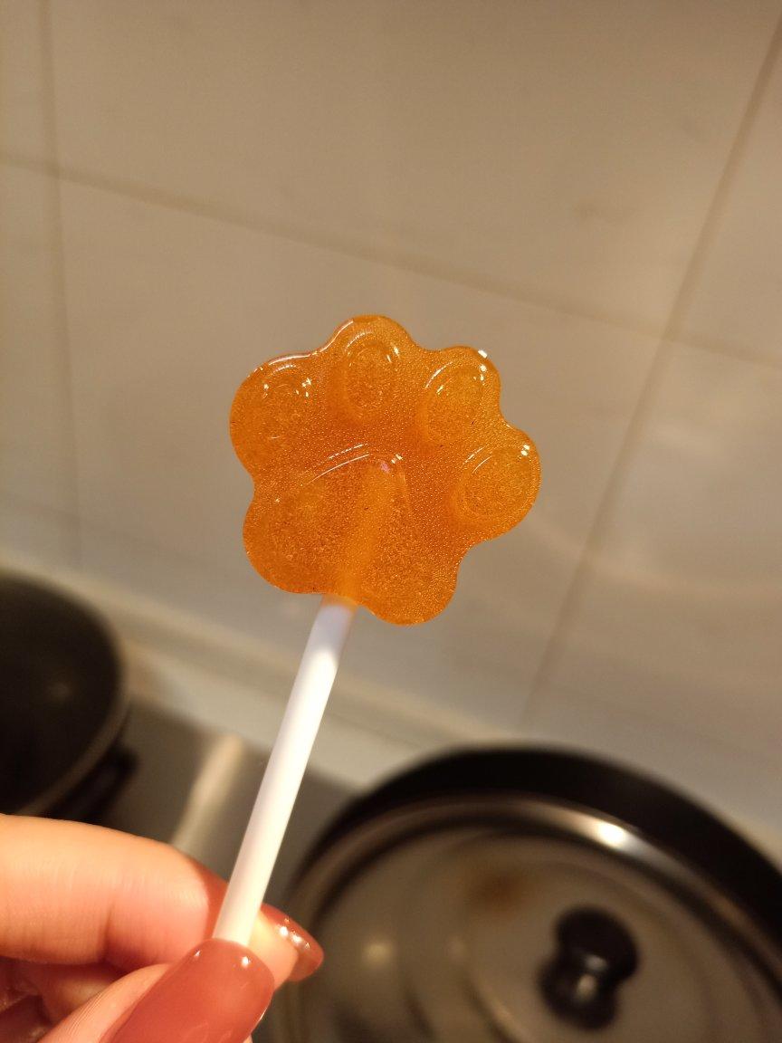 自制棒棒糖（火龙果味）