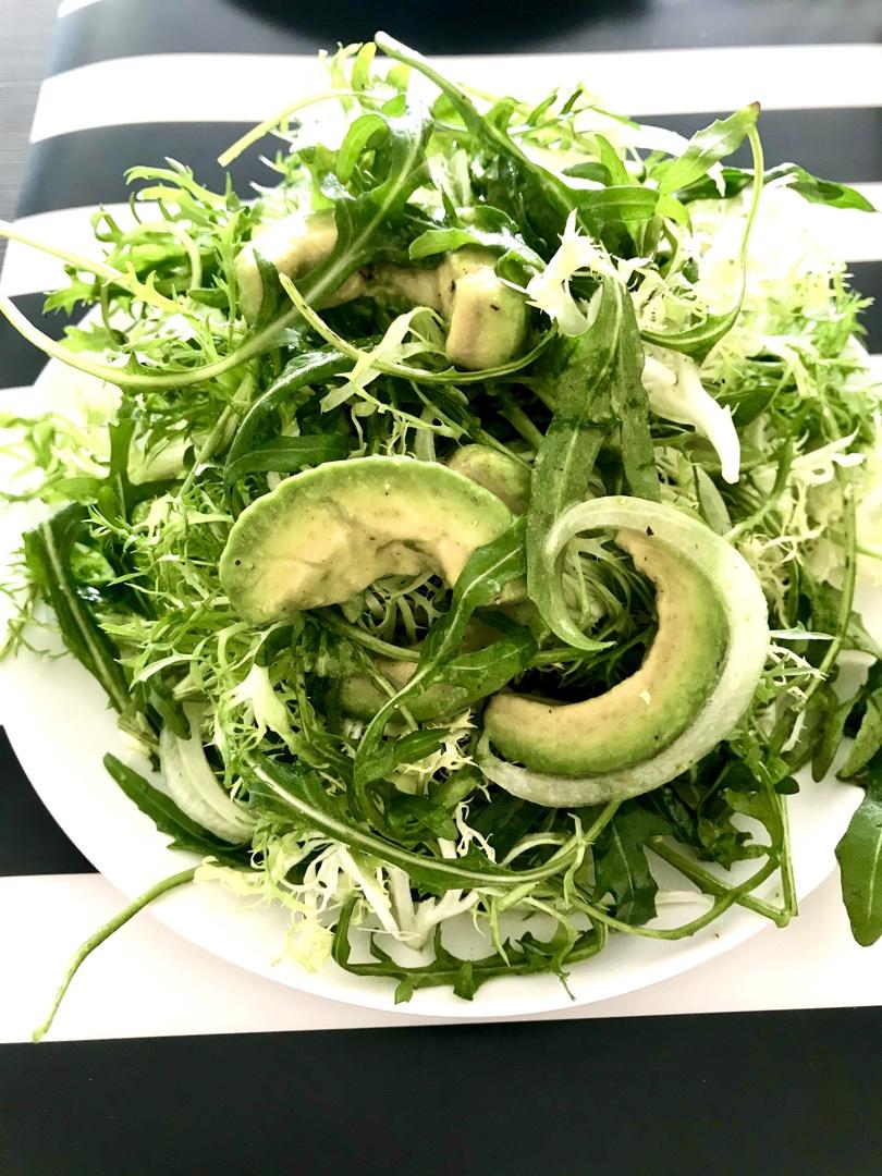 蔬菜火腿沙拉