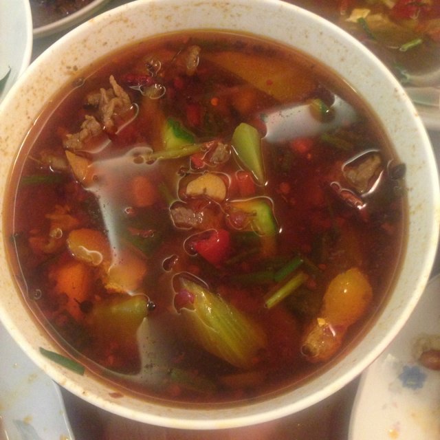 水煮牛肉