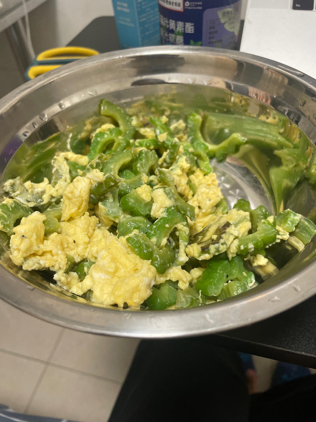 苦瓜炒蛋（清火菜）