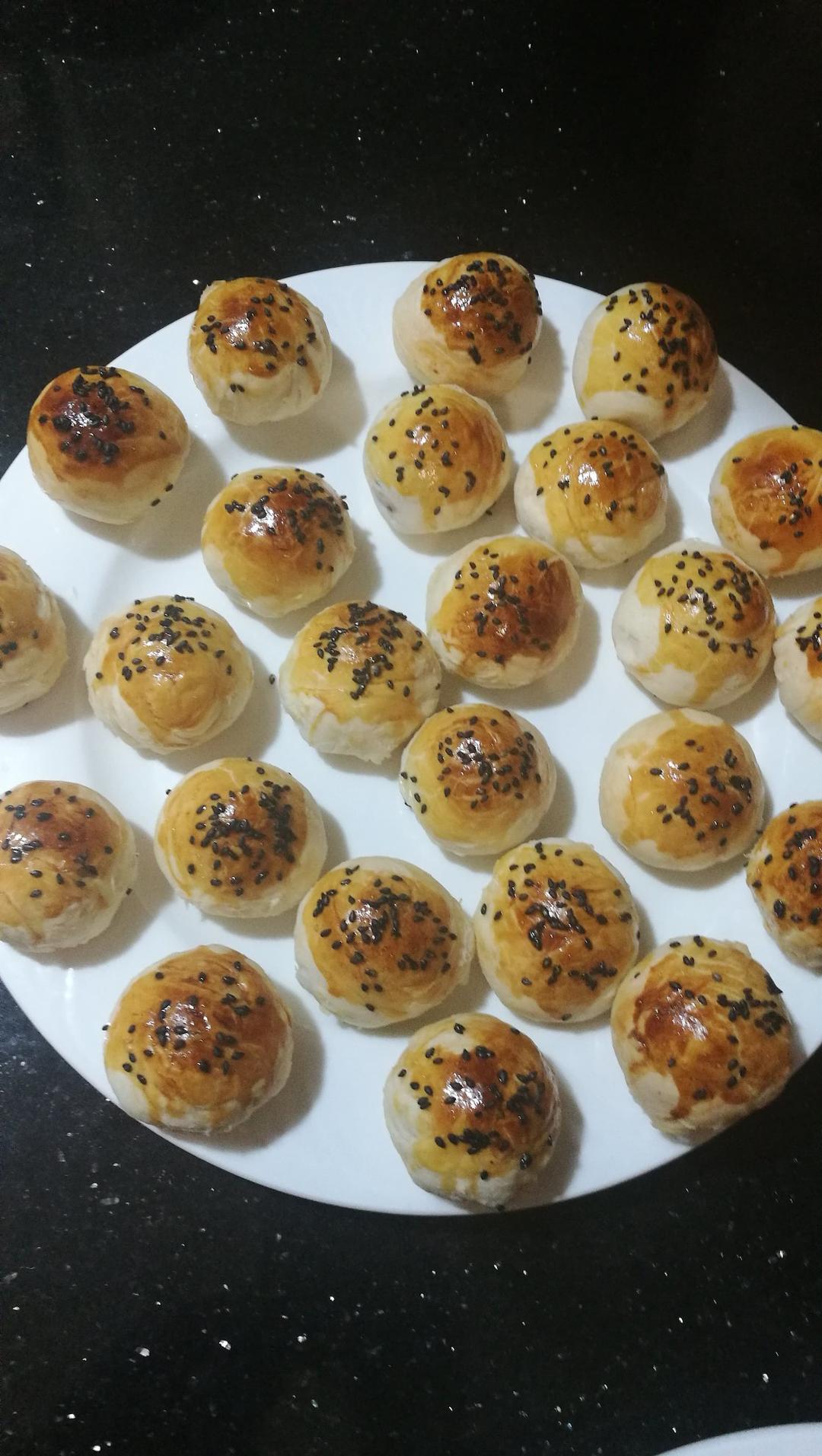 超级简单的豆沙酥