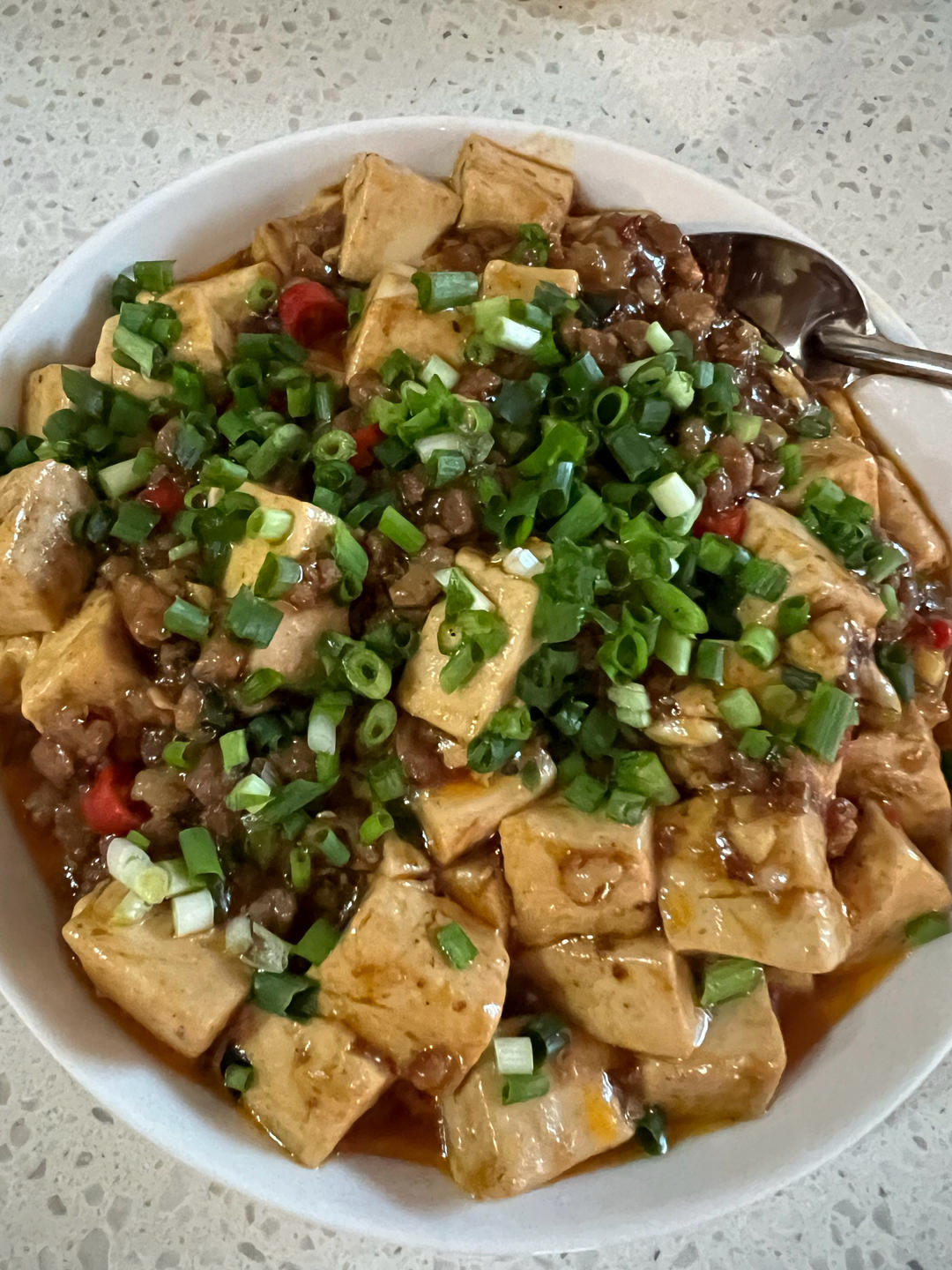 🔥好吃到哭的肉末豆腐，一周吃七次都不嫌多