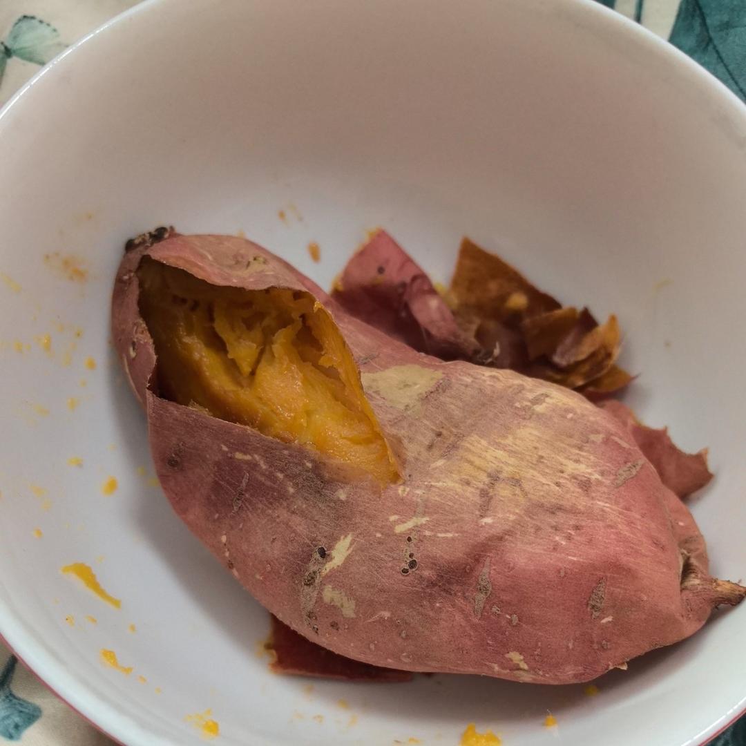 空气炸锅烤红薯(超级简单)