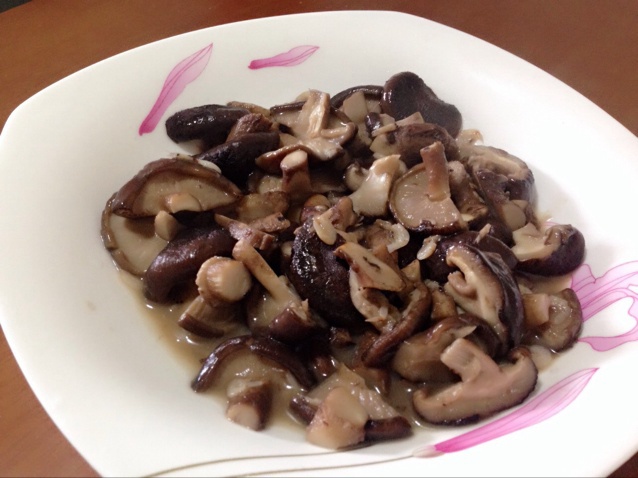 素炒香菇