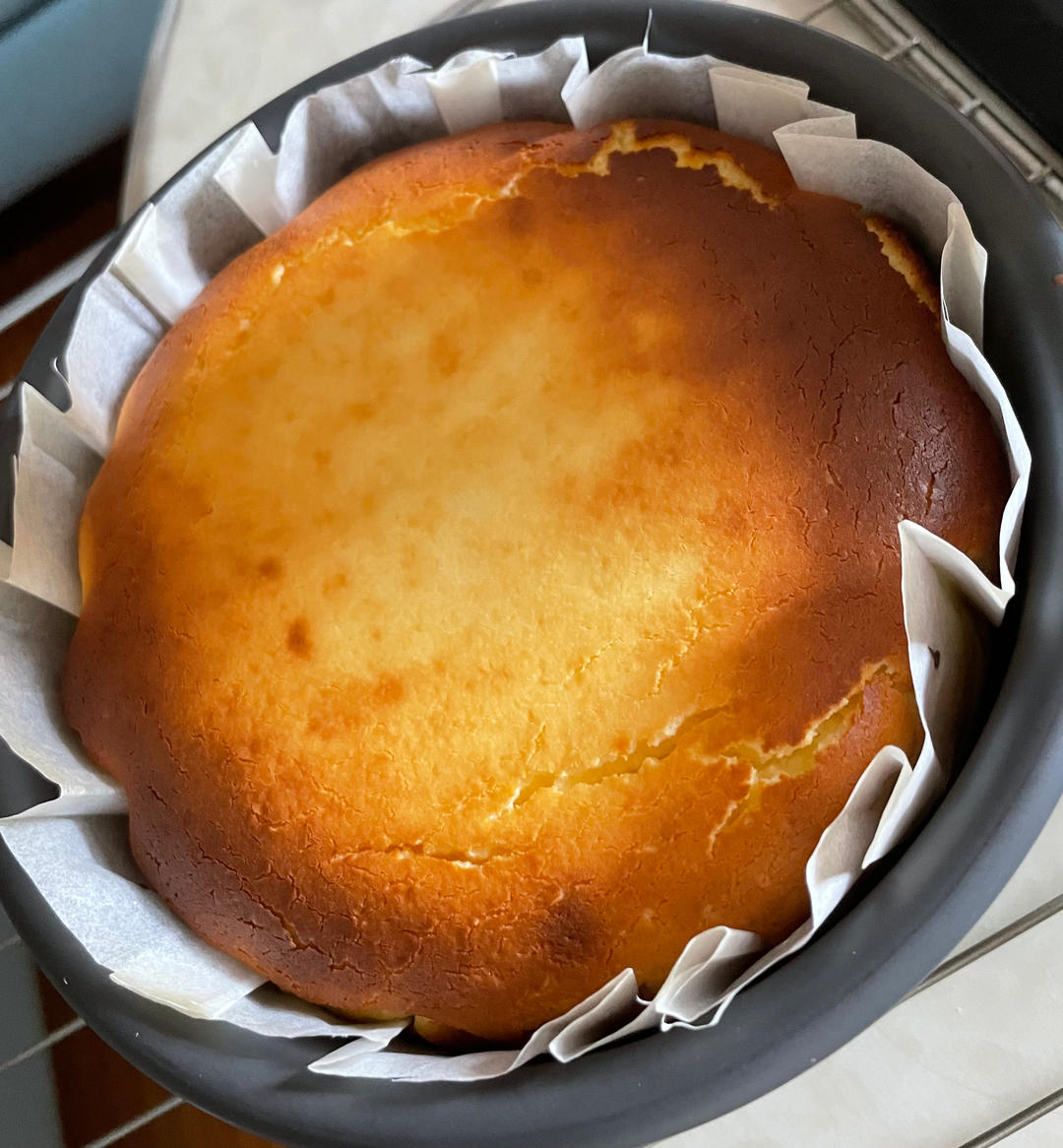 超简单巨好吃·零失败🔥巴斯克烤芝士蛋糕(6寸)