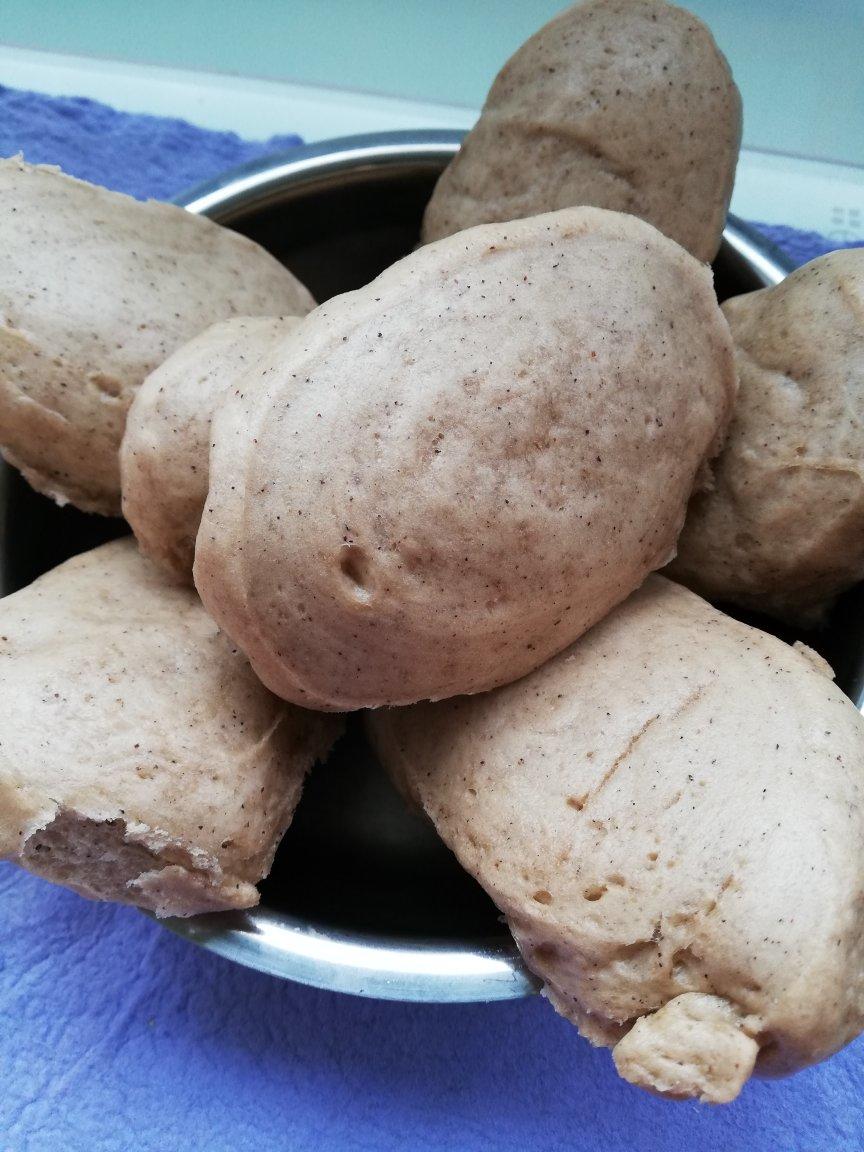 纯手工奶香馒头【无泡打粉，无添加】