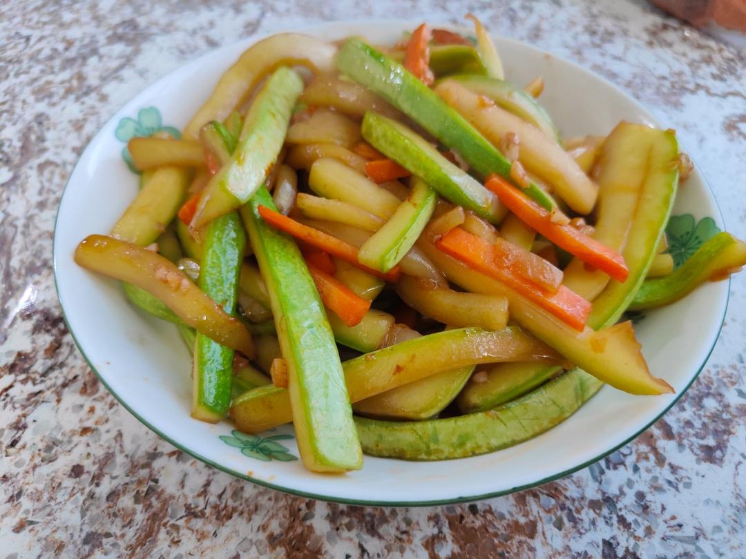 小炒西葫芦