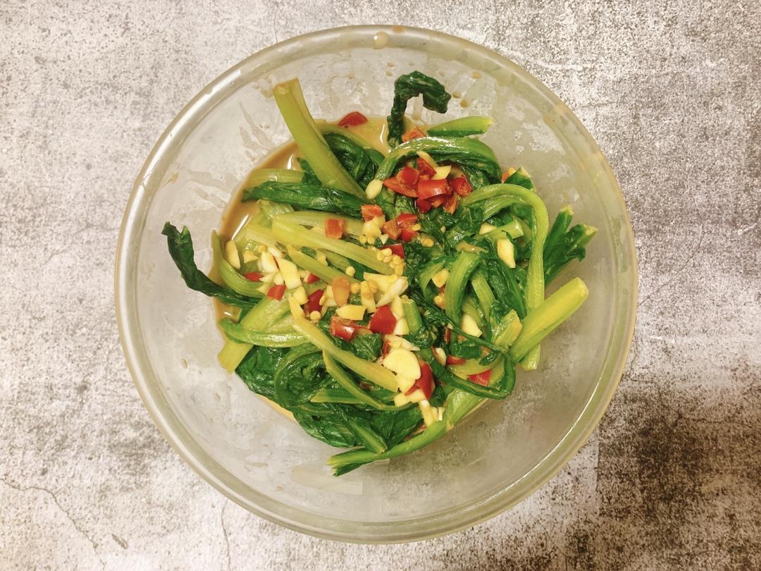 最好吃的凉拌油麦菜