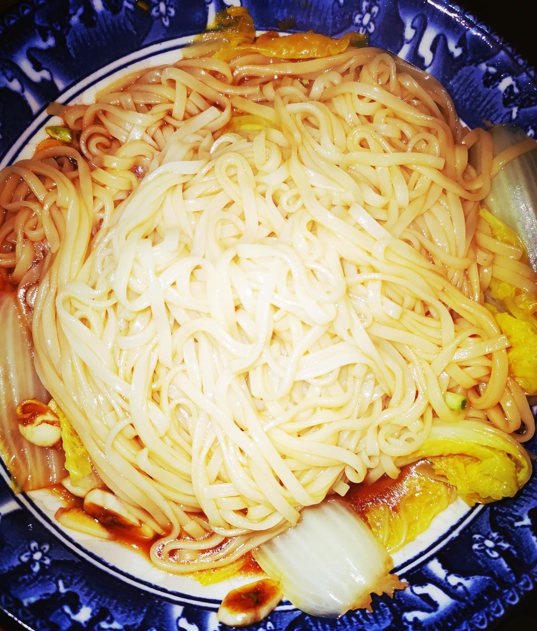 蒜面条