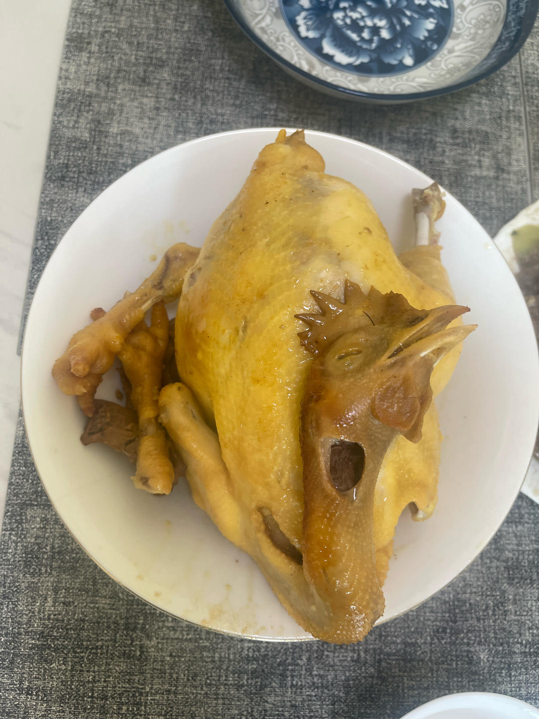 五指毛桃焗鸡／不放一滴水香迷糊了